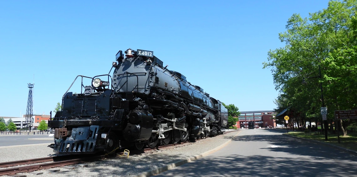 Steamtown in Scranton, Pennsylvania