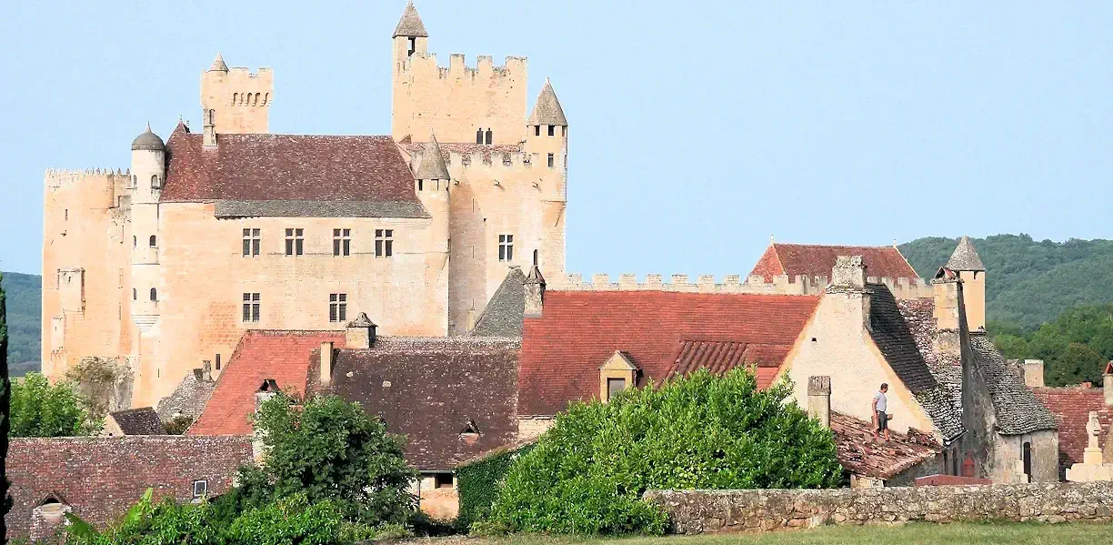 Visiting Chateau de Beynac, France