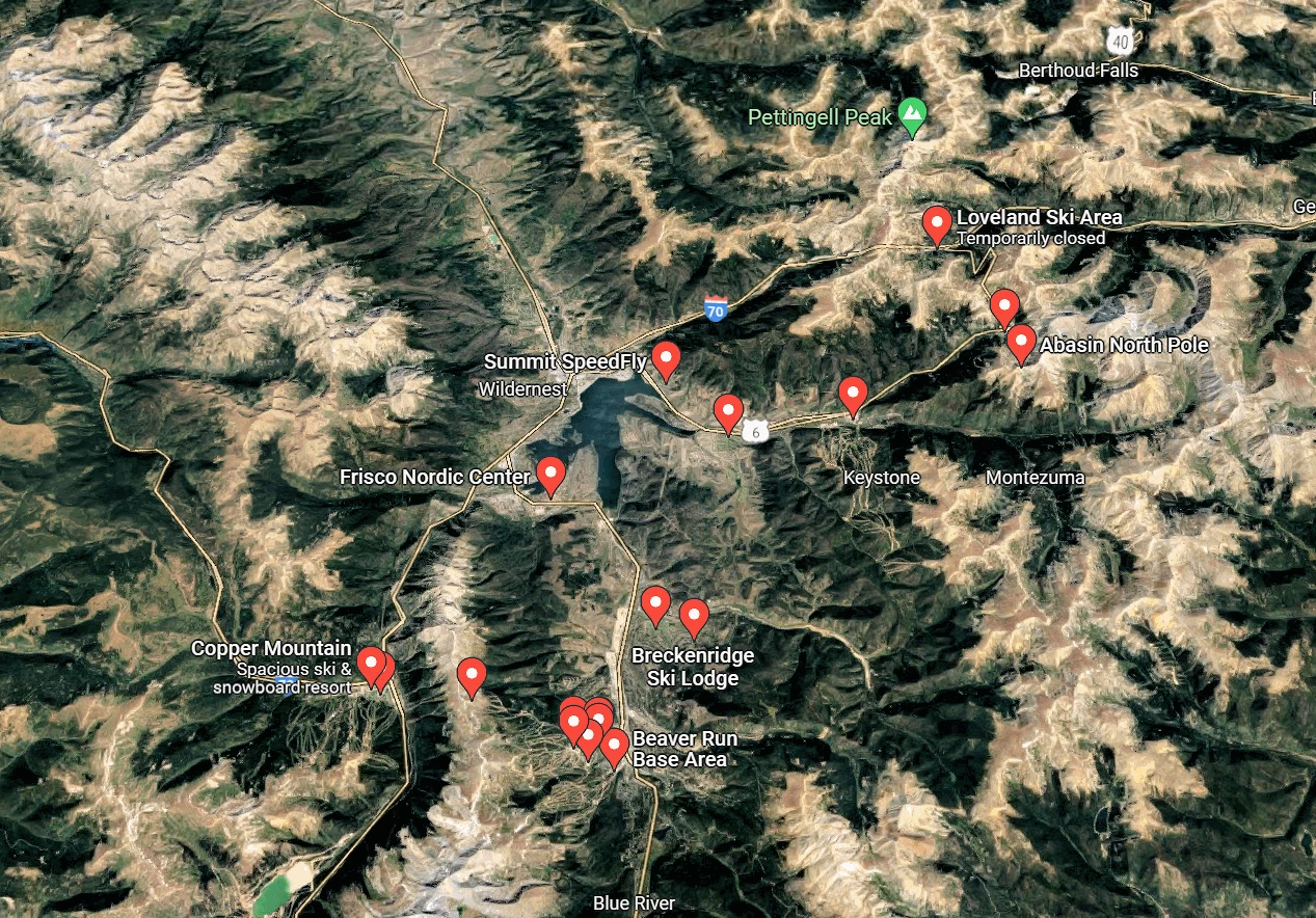 Summit County Map