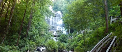 Hike to the Top of Georgia's Highest Waterfall