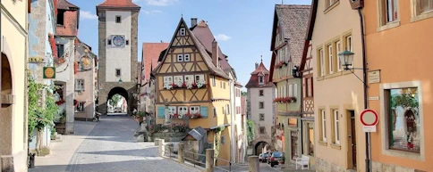 Rothenburg Plönlein corner