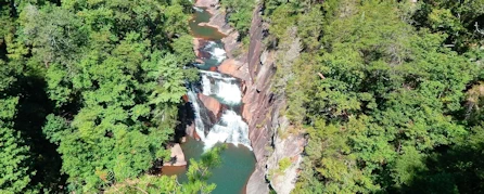 Hike to the Top of Georgia's Highest Waterfall