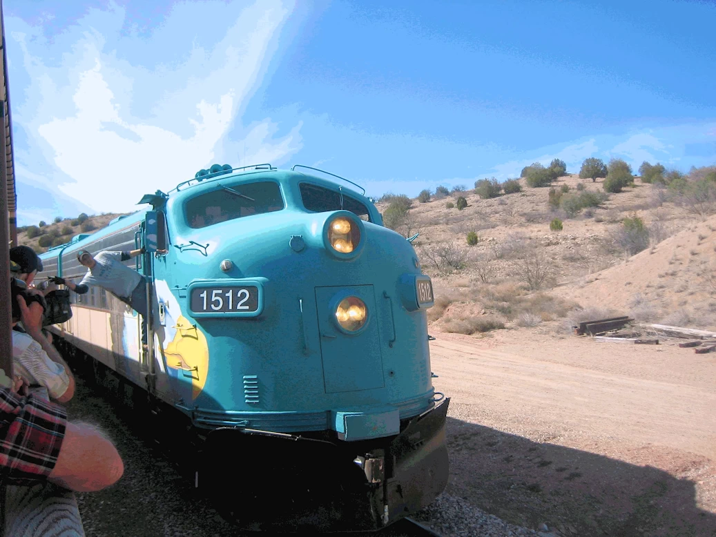 Verde Valley Railroad Locomotive Repositioning