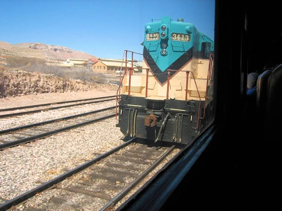 Verde Valley Railroad Locomotive Arrival
