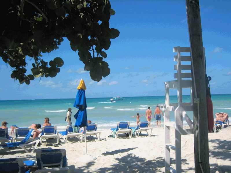 Negril Beach Scene