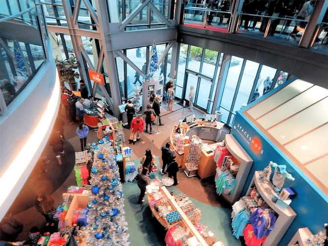 Space Needle Base Interior