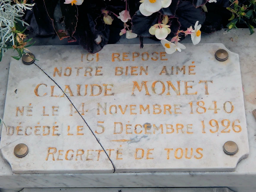 Tombe de Claude Monet