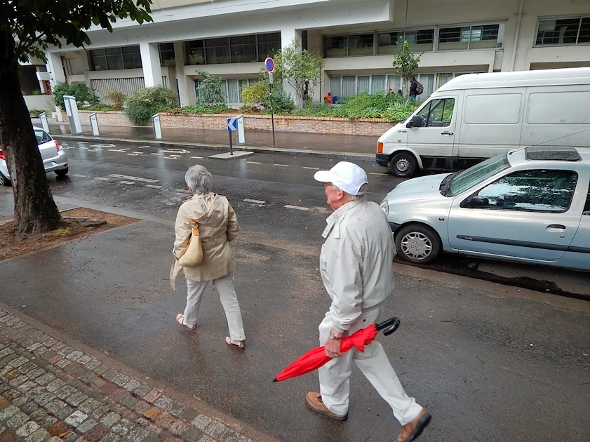Drizzly day on the Quai de Grenelle
