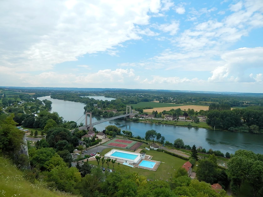 Looking South from Château Gaillard