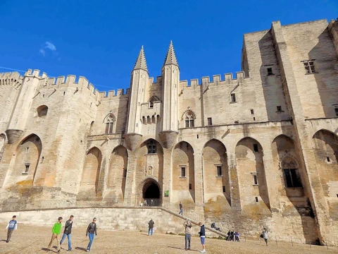 Papal Palace Entrance
