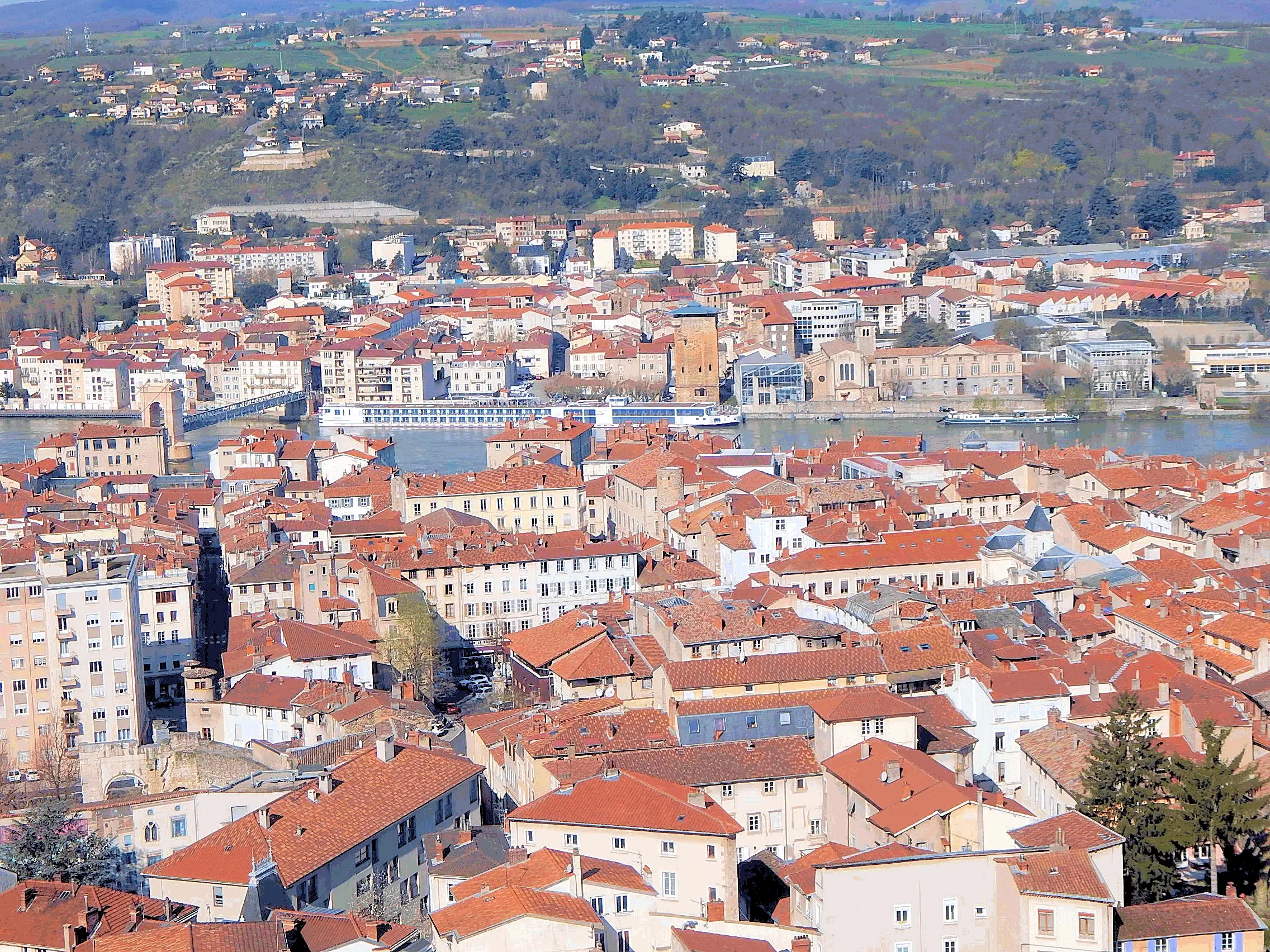 Looking West from the Roman Amphitheater