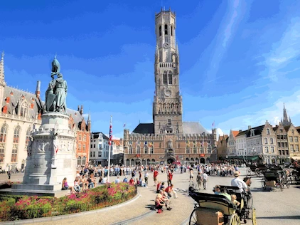 Exploring the Canals & History of Bruges, Belgium