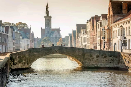 Exploring the Canals & History of Bruges, Belgium