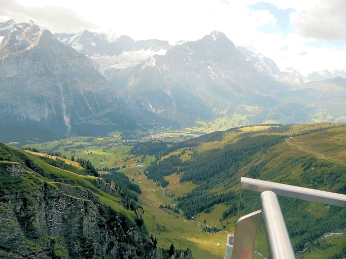 The Valley below from the Observation Platform