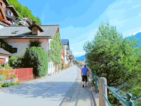 Lake Hallstatt Village Main Street