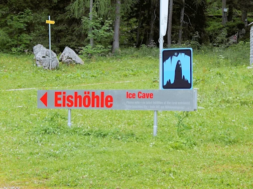 Dachstein Giant Ice Cave Entrance