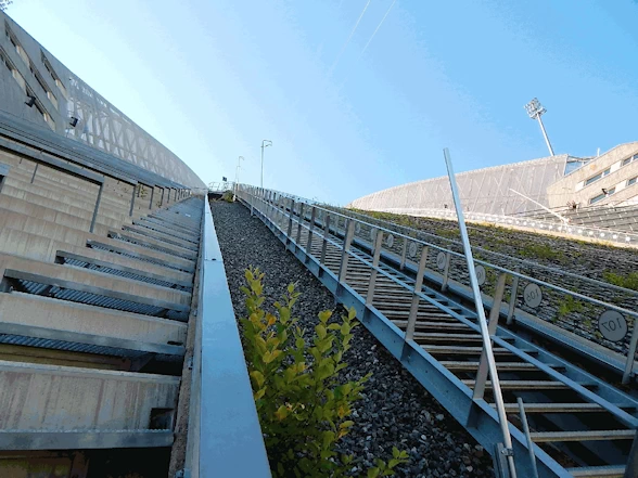 Holmenkollbakken Stairs top the Top