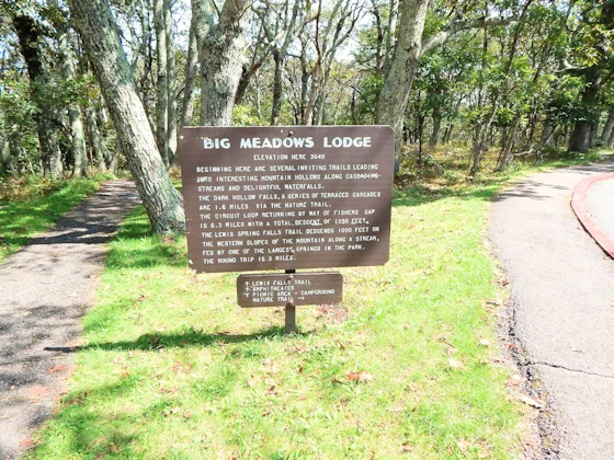 Big Meadows Arrival