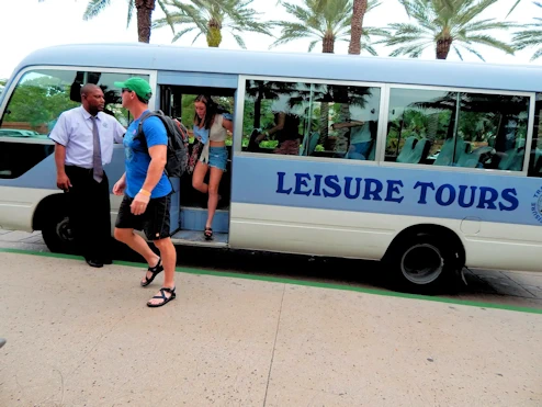 Tour Bus from Ship
