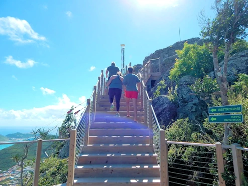 Zipline Area Stairs