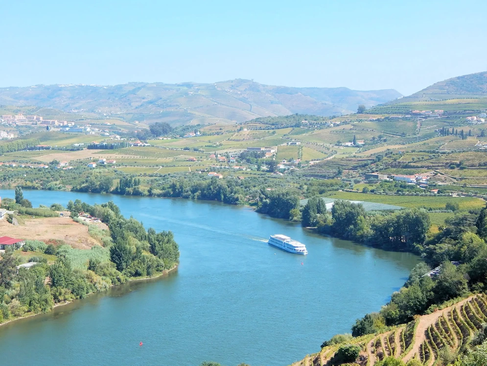 River Cruise Ship on the Duoro