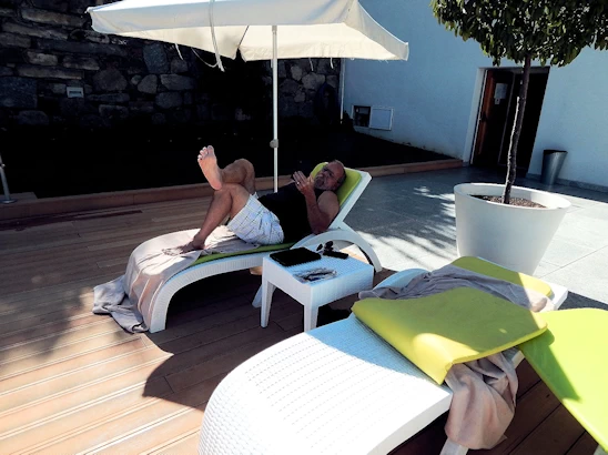 Ah, Pool Relaxation