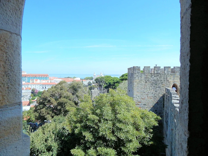 View of Lisbon from Castle