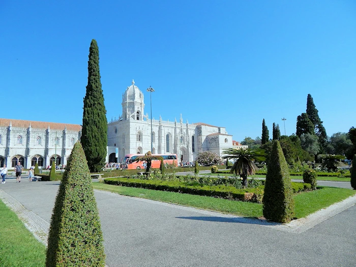 Jerónimos Monastery view from North