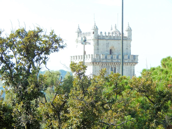 Our First view of Belem Tower