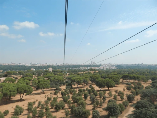 View of Madrid from Cable Car