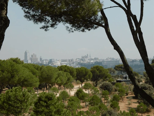 View of Madrid from Cable Car
