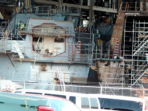 Bath Iron Works Shipyard