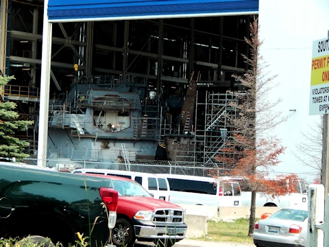 Bath Iron Works Shipyard