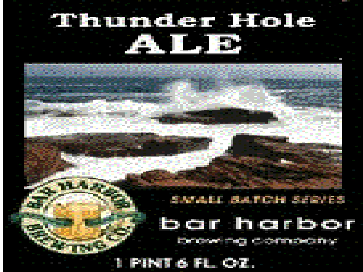 Thunder Hole Beer Image