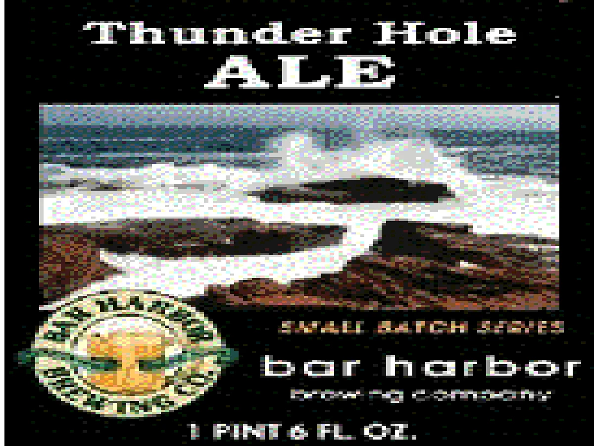 Thunder Hole Beer Image