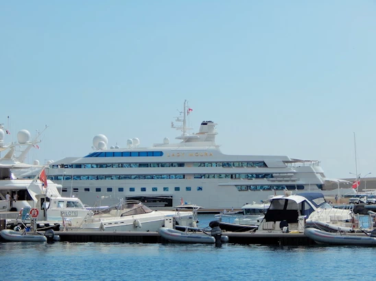 The Yacht ‘Lady Moura’