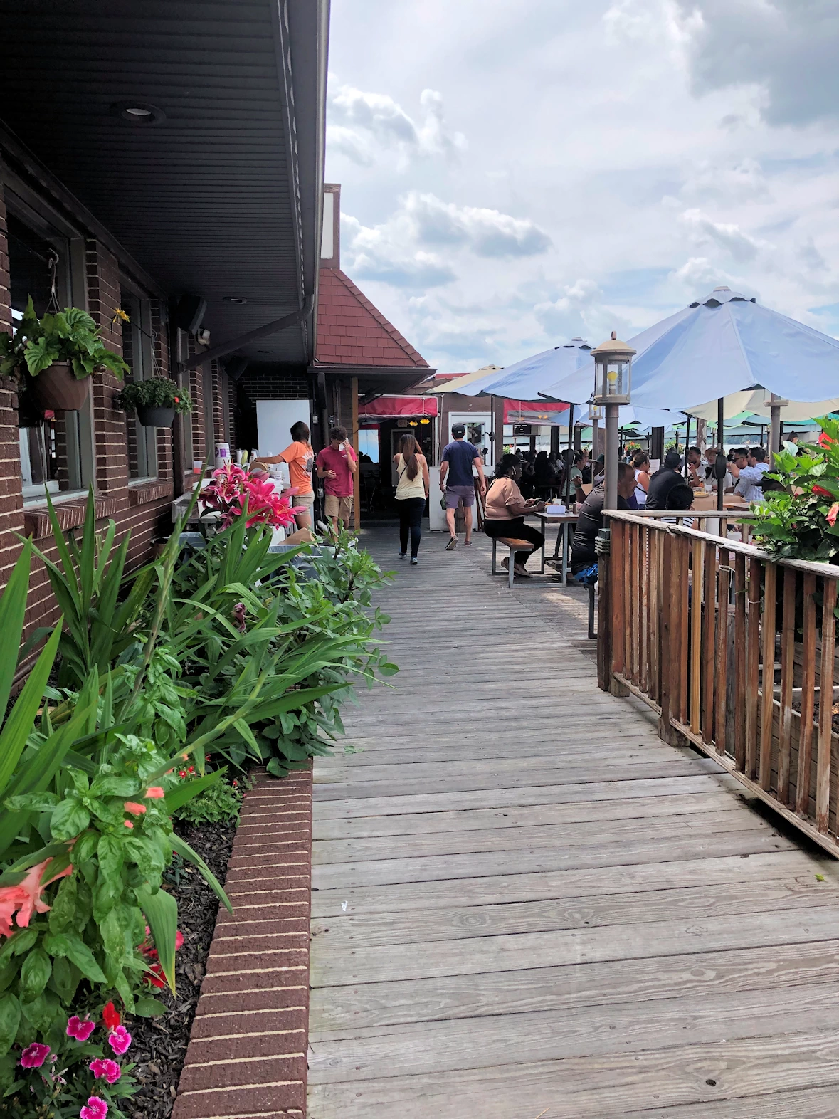 Mike's Outside Seating Area