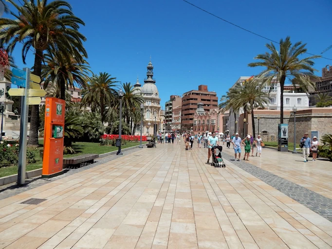City Hall on Plaza del Ayuntamiento Cartagena