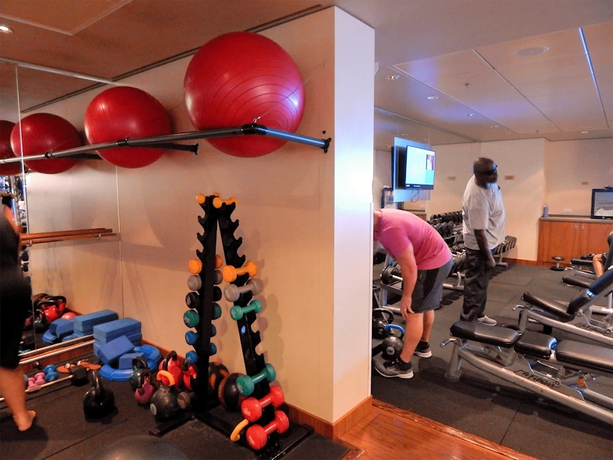Gym Stretching Area