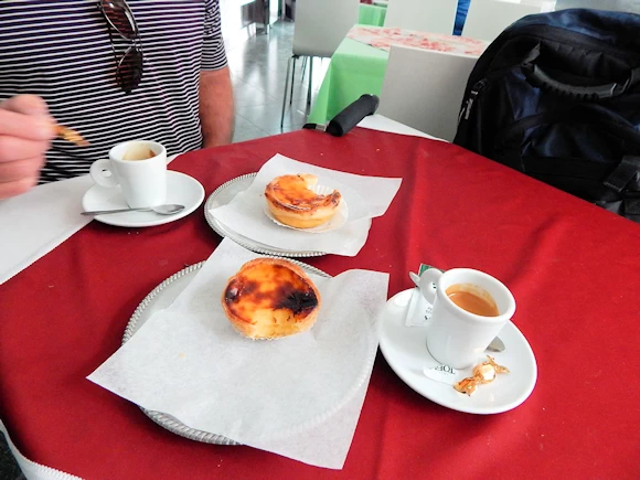 Snacking at the Café do Parque