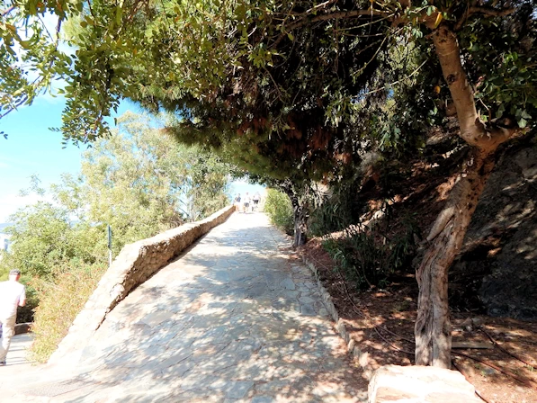 Gibralfaro Path shady spots
