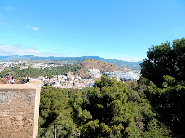 Gibralfaro Castle looking East