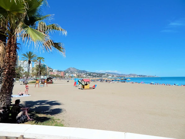 Playa La Malagueta looking East