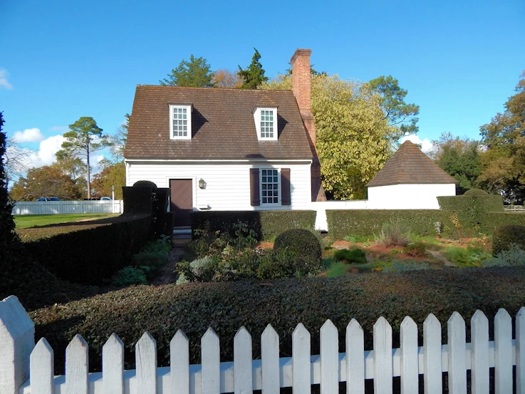 Colonial Architecture in Williamsburg