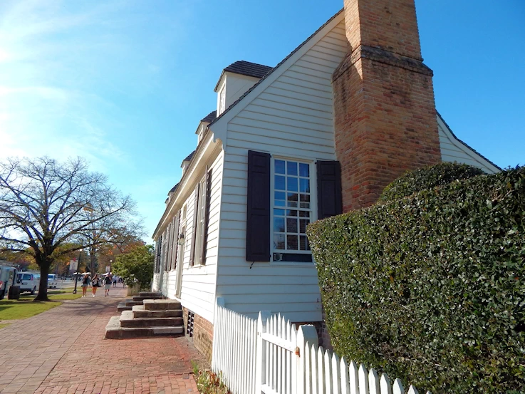 Colonial Architecture in Williamsburg