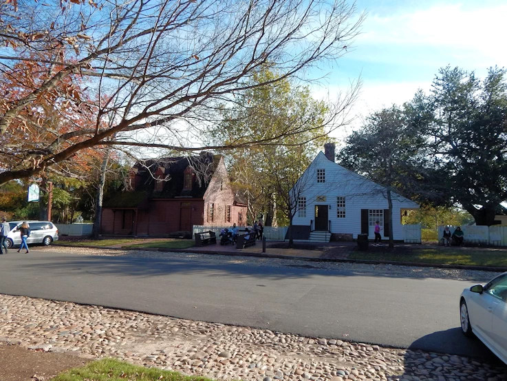 Colonial Architecture in Williamsburg