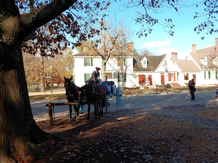 Colonial Architecture in Williamsburg