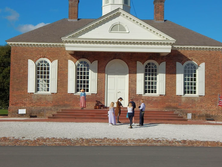 Colonial Architecture in Williamsburg