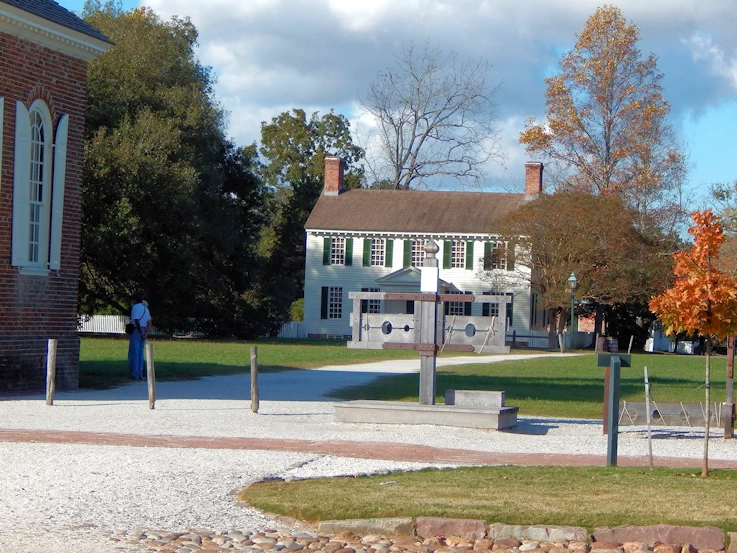Colonial Architecture in Williamsburg