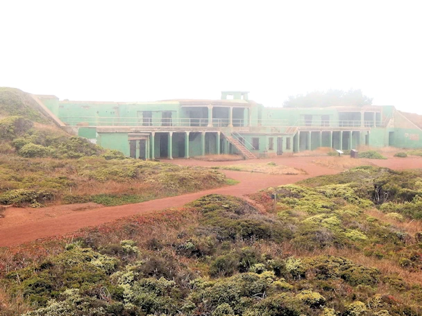 Bonita Point: Buildings of the old Military Base